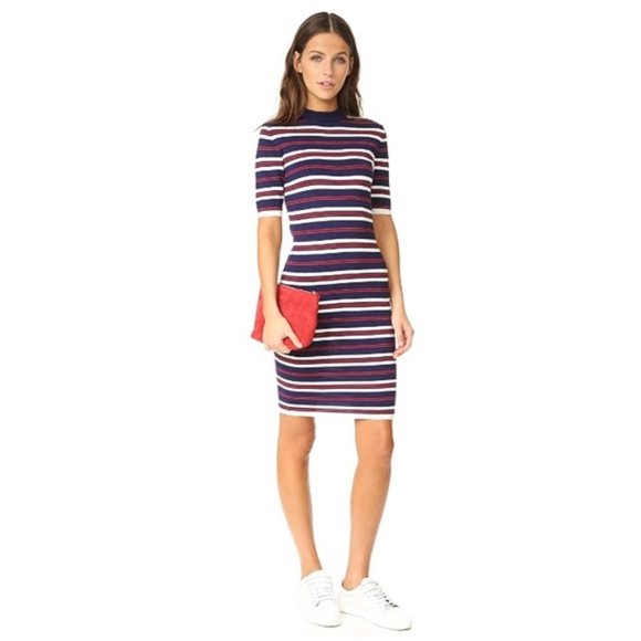 J.O.A. Dresses & Skirts - J.O.A. Striped Knit Dress